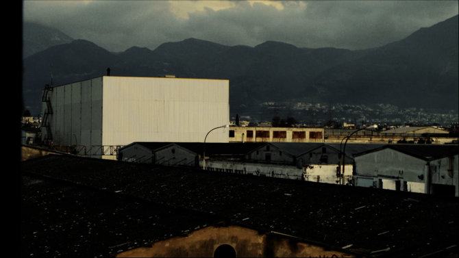 Kadras iš filmo/Manto Kvedaravičiaus „Partenonas“