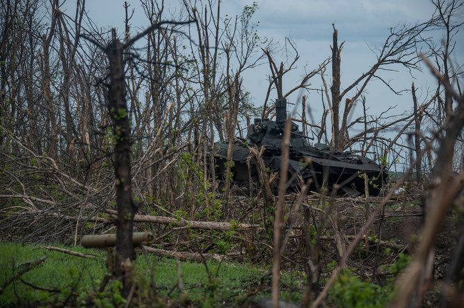 Ukrainos ginkluotųjų pajėgų generalinio štabo nuotr./Karas Ukrainoje