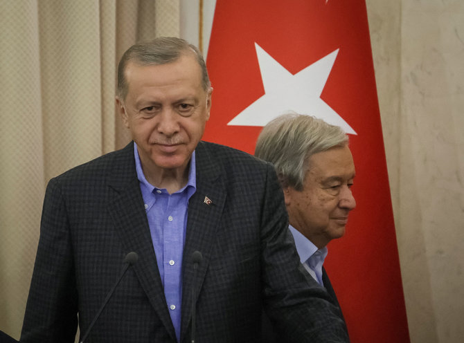 „Reuters“/„Scanpix“ nuotr./Recepas Tayyipas Erdoganas