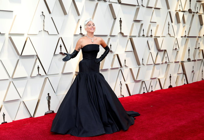 „Scanpix“ nuotr./Lady Gaga 2019 m. „Oskaruose“