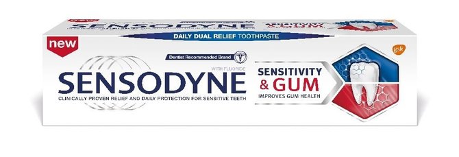 Partnerio nuotr./„Sensodyne Sensitivity & Gum“