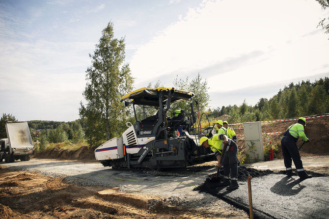 Bajorų parko nuotr./„Bajorų parko“ vystytojas nuosekliai gerina infrastruktūrą