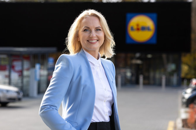 Lidl Lietuva nuotr./LIDL Lietuva valdybos narė ir personalo vadovė Sandra Savickienė