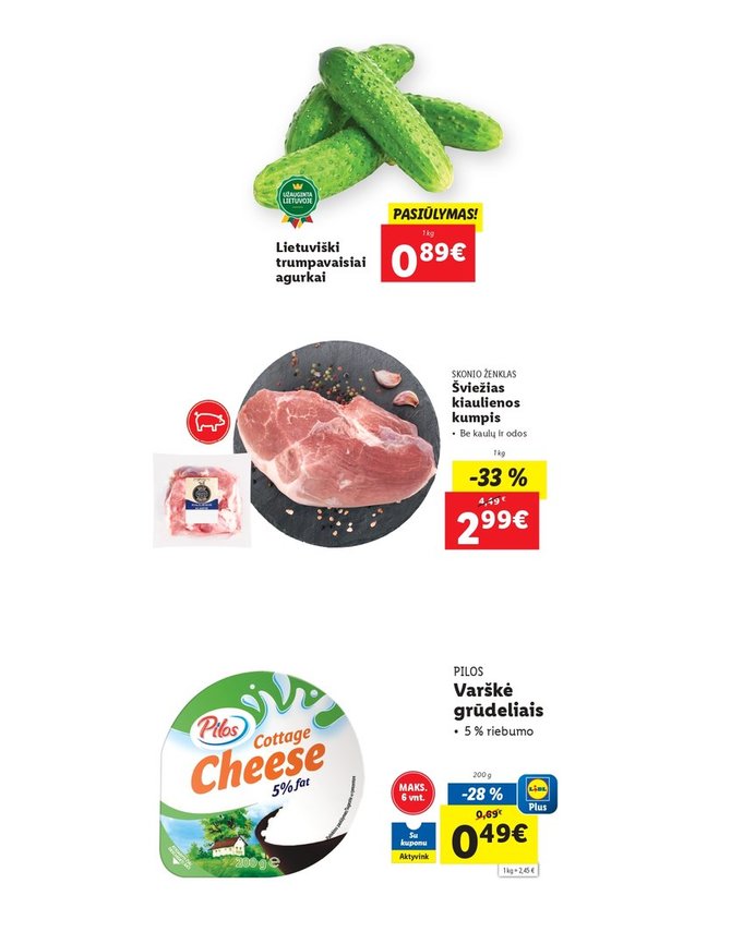 Lidl Lietuva nuotr./Superšeštadienio pasiūlymai