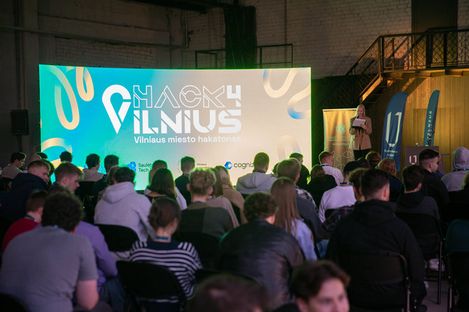 R.Venclovo nuotr./Hack4Vilnius