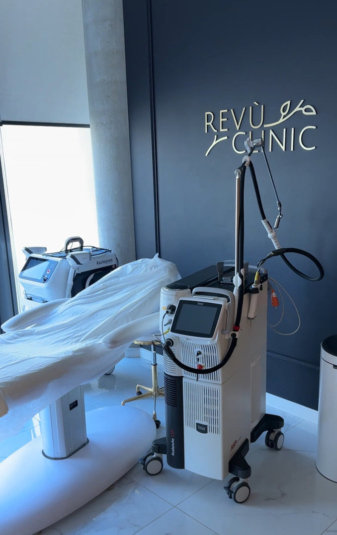 REVU CLINIC nuotr./REVU CLINIC Aleksandrito ir Diodinis lazeriai