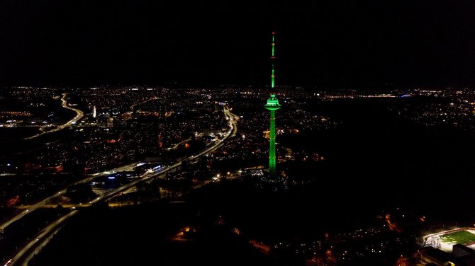 Vilnius TV Tower. Lithuania. Photo by Vytautas Gudaitis