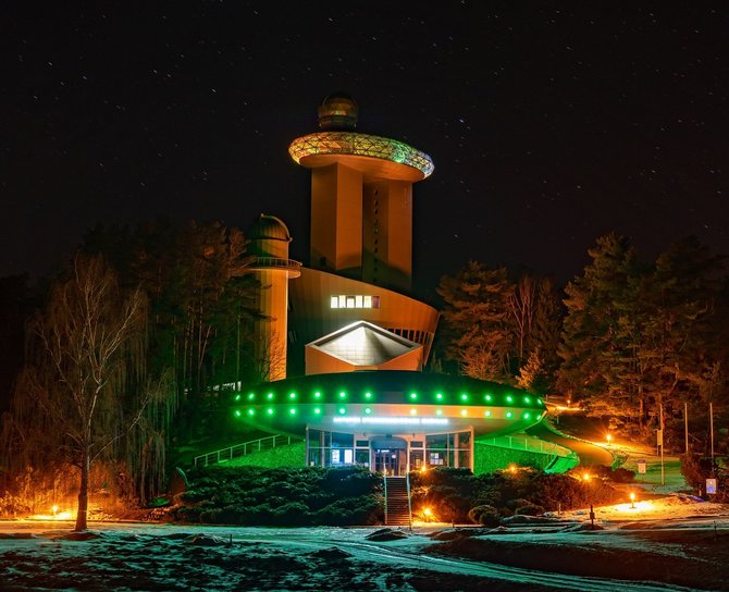 Molėtai Astronomical Observatory. Lithuania. Photo by Molėtai Municipality