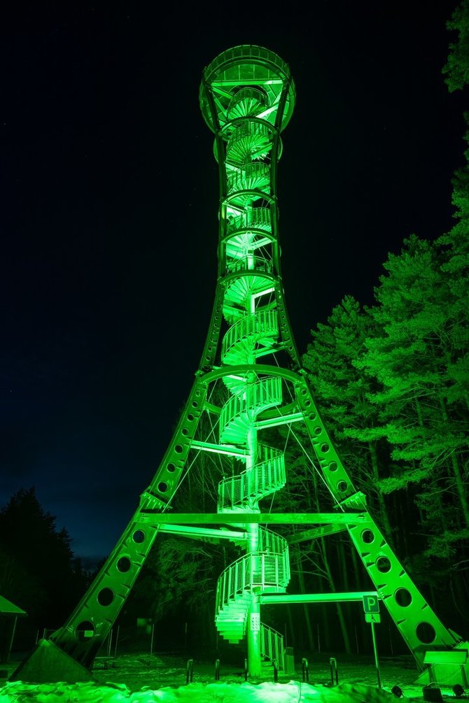 Observation Tower of Labanoras Regional Park. Lithuania. Photo by Molėtai Municipality