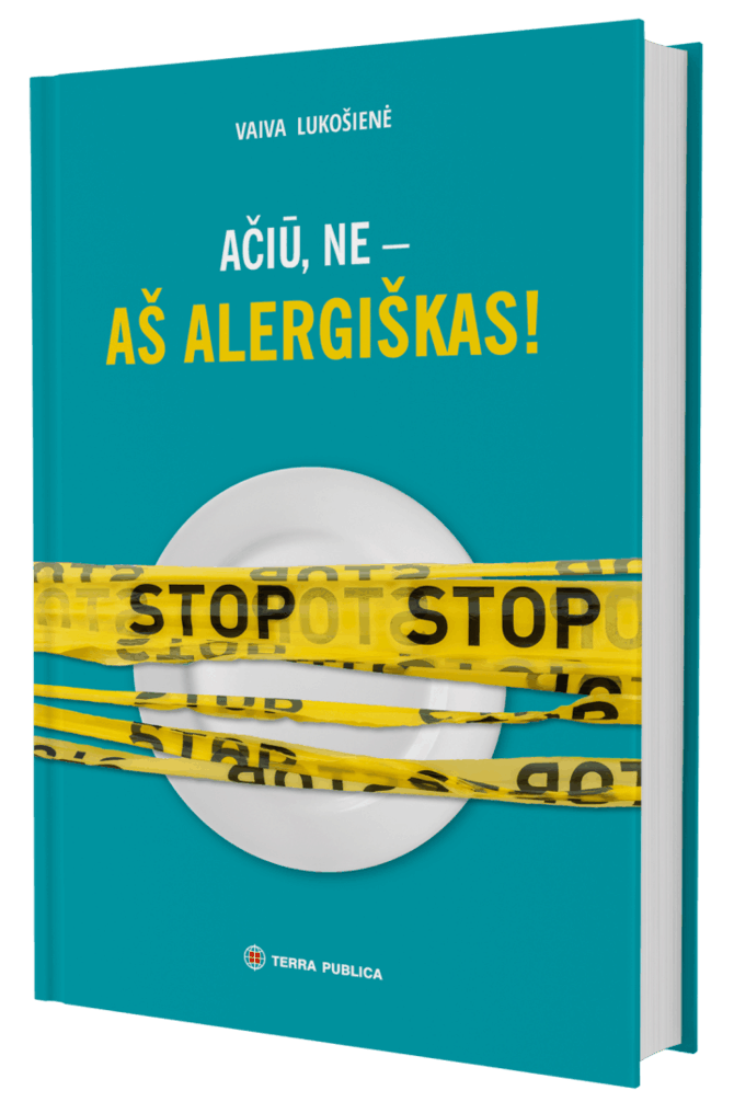 Knyga „Ačiū, ne – aš alergiškas!“