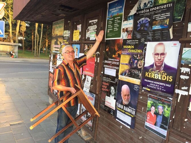NKDT nuotr./NKDT administratorius Rimantas Štaras teatre jau 50 metų