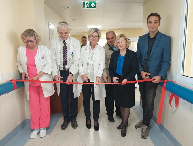 LSMU Kauno ligoninės nuotr./LSMU Kauno ligoninėje atidarytas modernizuotas vaikų tuberkuliozės gydymo padalinys