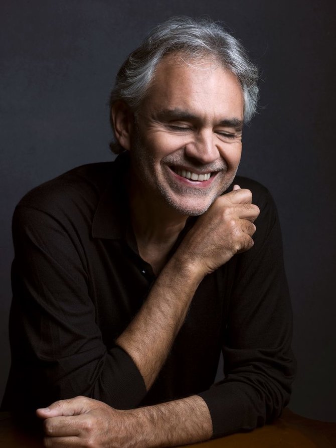 Organizatorių nuotr./Andrea Bocelli