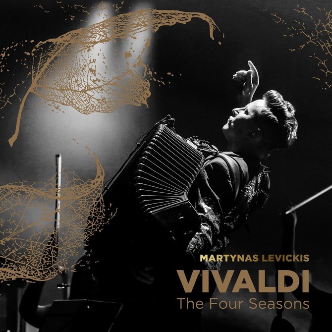 Ugnės Ūsaitės nuotr. /Martyno Levickio albumo „Vivaldi: The Four Seasons“ viršelis