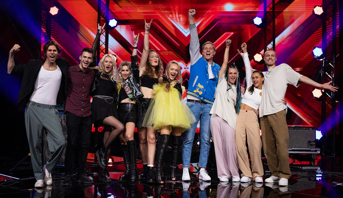 TV3 nuotr./Į „X faktoriaus“ finalą patekę dalyviai