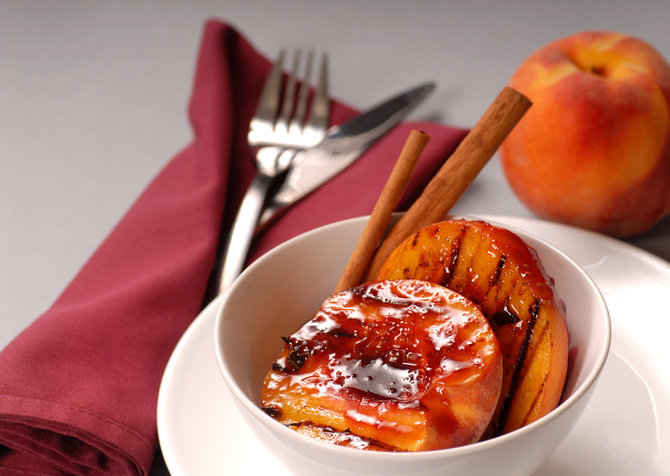 Shutterstock Photo/Peaches with Cinnamon