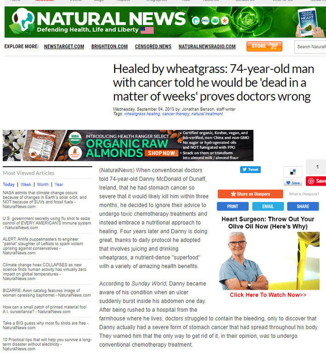 15min nuotr./Publikacija Naturalnews.com