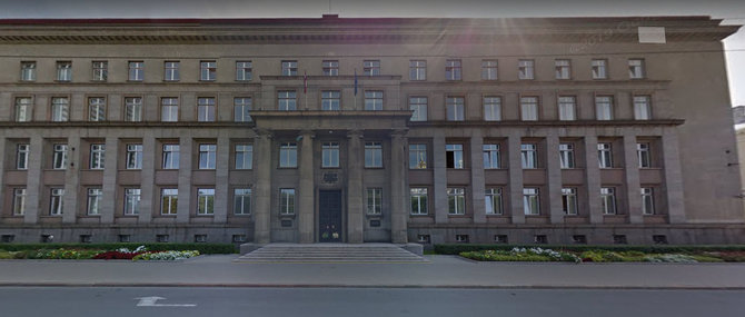 „Google Maps“ nuotr./Latvijos vyriausybės pastatas 