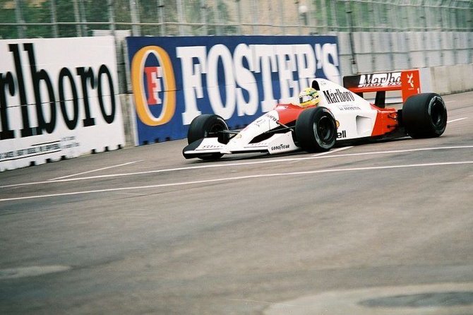 Ayrton Senna „McLaren“ bolidas, su kuriuo 1991 metais iškovojo čempiono titulą