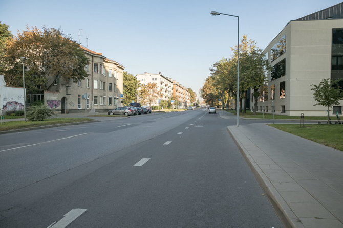 Sauliaus Žiūros nuotr./Rinktinės gatvė Vilniuje