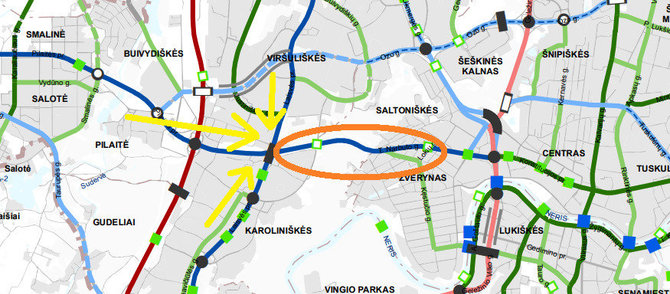 „Vilniaus plano“ iliustr./Narbuto gatvės rekonstrukcija