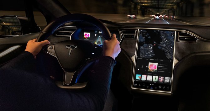 Gamintojo nuotr./„Tesla Model S“