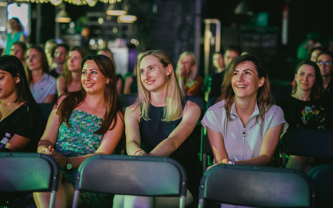 „Women Go Tech“ dalyvės/ Nuotrauka Artūro Žuko