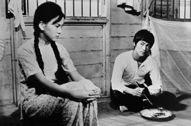 Vida Press nuotr./Maria Yi ir Bruce'as Lee (1972 m.)
