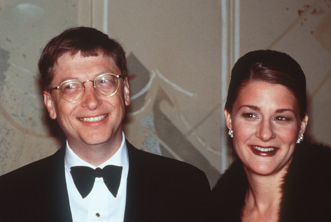 Vida Press nuotr./Billas ir Melinda Gatesai
