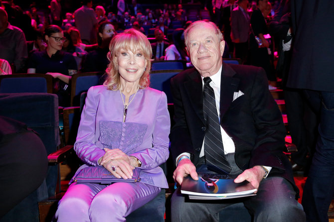 Vida Press nuotr./Barbara Eden ir Jonas Eicholtzas