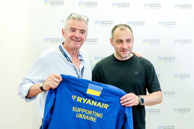 Borispolio oro uosto nuotr./Ryanair Ukrainoje