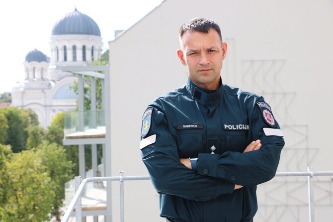 Kauno apskrities vyriausiojo policijos komisariato Kriminalinės policijos nusikaltimų nuosavybei tyrimo valdybos viršininkas Aleksėj Gubenko