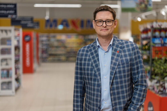 Įmonės nuotr./„Maximos“ Komunikacijos ir korporatyvinių ryšių departamento direktorius Giedrius Galdikas