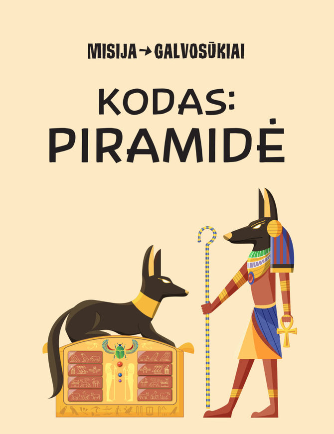 „Misija: galvosūkiai. Kodas – piramidė“