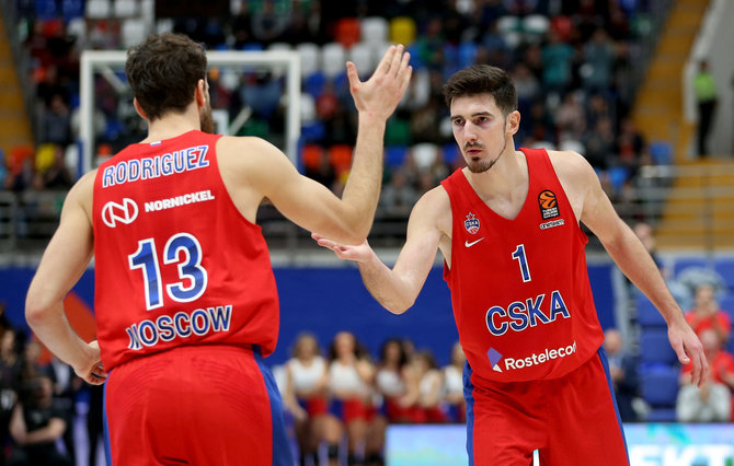 Euroleague.net nuotr./Sergio Rodriguezas ir Nando de Colo