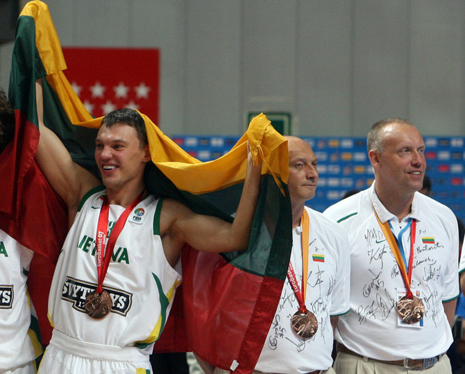 „Scanpix“ nuotr./Lietuva iškovojo 2007-ųjų Europos čempionato bronzą