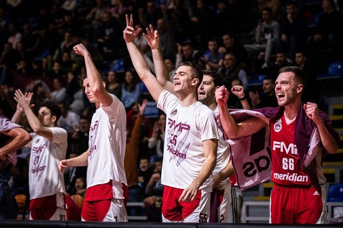 FIBA ChampionsLeague/Paulius Valinskas ir Belgrado FMP