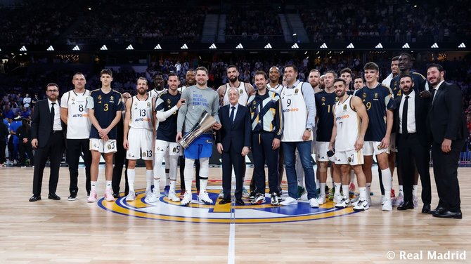 BC „Real Madrid“/Luka Dončičiaus sugrįžimas į Madridą