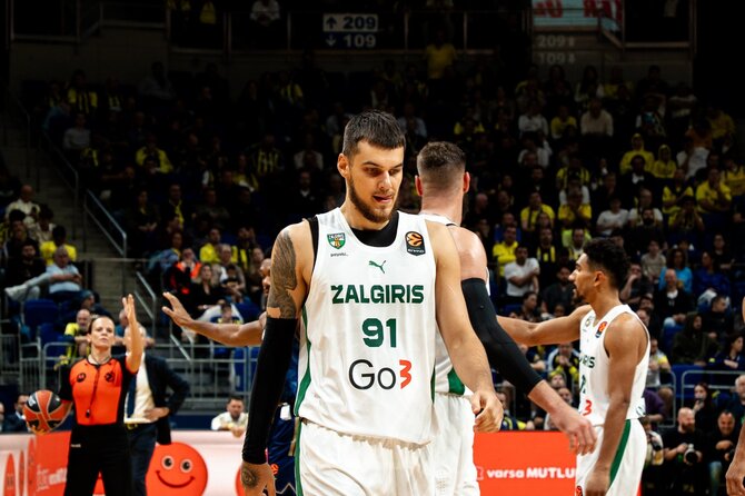 zalgiris.lt nuotr./Deividas Sirvydis