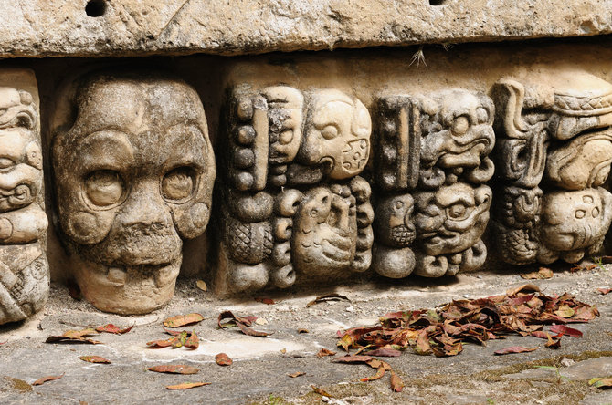 Shutterstock nuotr./Kopano archeologinė radimvietė, Hondūras