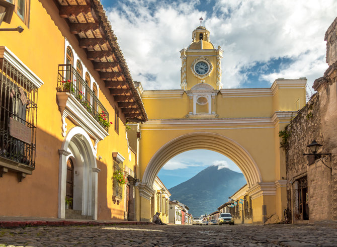 Shutterstock nuotr./Antikva, Gvatemala