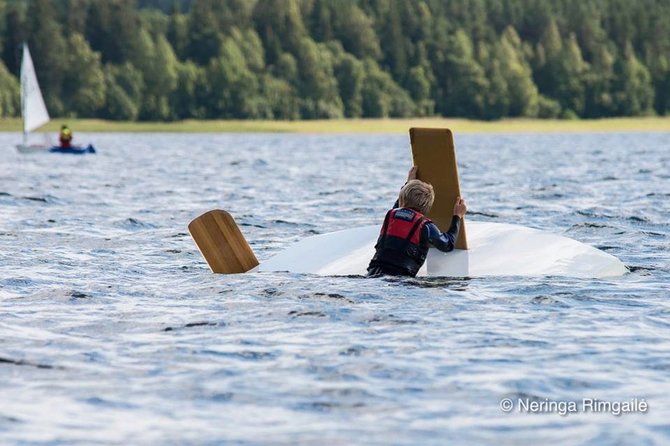 Neringos Rimgailės nuotr./Buriuojantis Neringos jaunimas