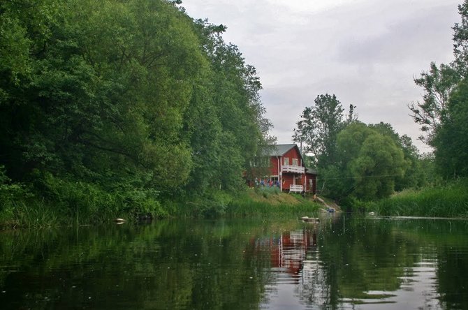 Asmeninio albumo nuotr./Sodyba „Šušvė“ nuo Šušvės