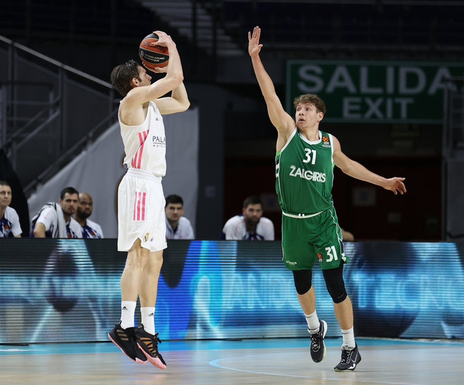 Getty Images/Euroleague.net nuotr./Eurolyga Madride: „Real“ – „Žalgiris“