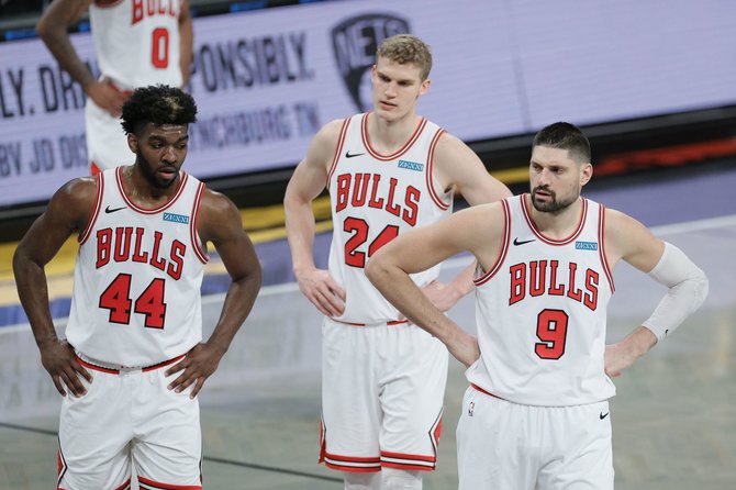 AFP/„Scanpix“ nuotr./„Chicago Bulls“ krepšininkai
