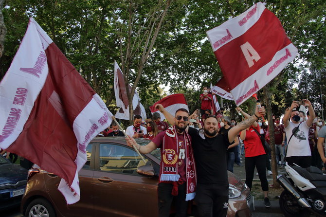 ZUMAPRESS / Scanpix nuotr./„Salernitana“ sirgaliai