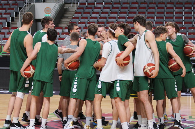 ltu.basketball nuotr./Lietuvos jaunimo rinktinė