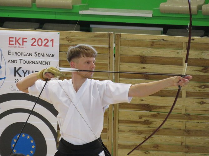 Organizatorių nuotr./Kyudo Europos čempionatas