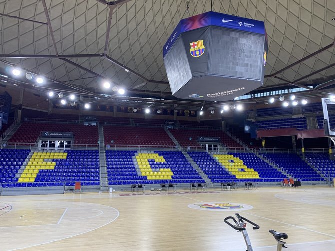 Mariaus Milašiaus, 15min nuotr./Barselonos „Palau Blaugrana“ arena