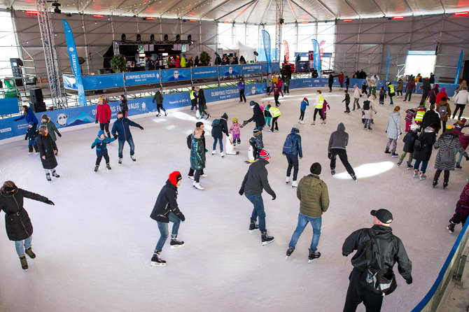 Elvio Žaldario nuotr./Vilniuje šventiškai uždarytas Olimpinis festivalis „Beijing 2022“